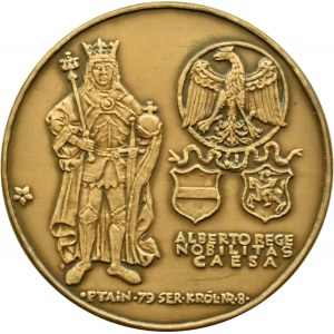 Poland, Jagiellonians, royal series medal, Jan Olbracht, bronze, 70 mm