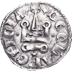 Filip I. Savojský (Savojský), denár 1301-1307, Achájské knížectví