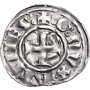Robert von Tarent, Denar 1318-1322/1333-1364, Fürstentum Achaia