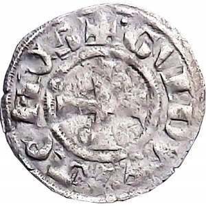 Robert of Taranto, denarius 1318-1322/1333-1364, Principality of Achaia