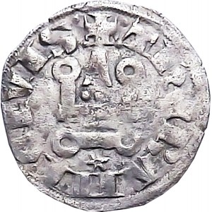 Robert of Taranto, denarius 1318-1322/1333-1364, Principality of Achaia