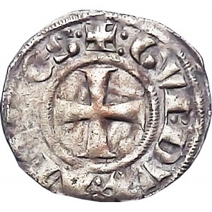 Robert z Taranto, denar 1318-1322/1333-1364, Księstwo Achai