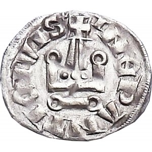 Robert z Taranta, denár 1318-1322/1333-1364, Achájské knížectví