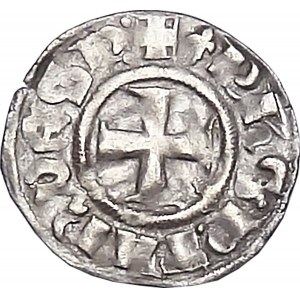 Robert z Taranto, denar 1318-1322/1333-1364, Księstwo Achai
