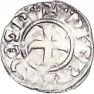 Robert z Taranta, denár 1318-1322/1333-1364, Achájské knížectví