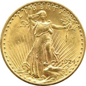 USA, Saint Gaudens, 20 dolarów 1924, Filadelfia