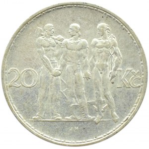 Československo, 20 korun 1933