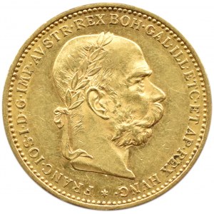 Rakousko-Uhersko, František Josef I., 20 korun 1897, Vídeň