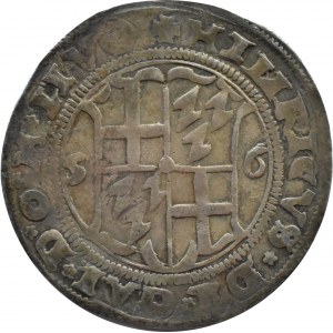 Orden der Schwertritter, Heinrich von Galen, 1/2 Mark 1556, Riga