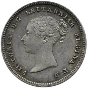 Great Britain, Victoria, 4 pence 1842, BEAUTIFUL and rare