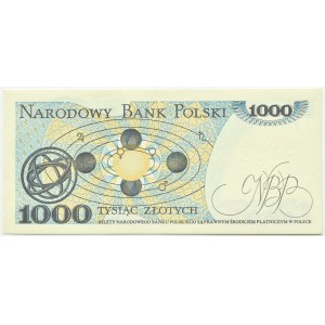 Poland, PRL, M. Copernicus, 1000 gold 1982, FB series, Warsaw, UNC