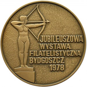 Polsko, Filatelistická výstava medailí - 25. výročí kruhu č. 1 v Bydhošti, 1978, Varšavská mincovna