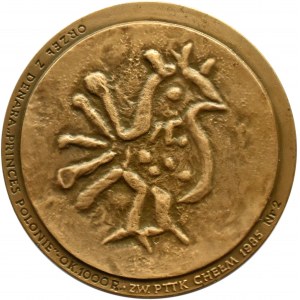 Poland, medal Boleslaw Chrobry (992-1025)- denarius of Princeps Polonie, PTTK Chelm 1985