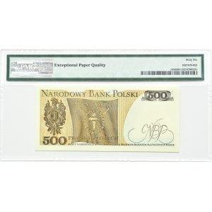 Polen, Polnische Volksrepublik, T. Kosciuszko, 500 Zloty 1982, FP-Serie, Warschau, PMG 66 EPQ