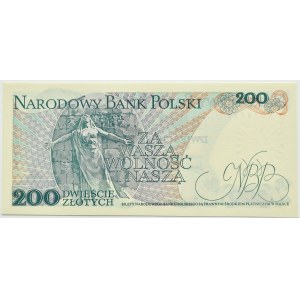 Polen, PRL, J. Dąbrowski, 200 Zloty 1976, Serie H, Warschau, UNC