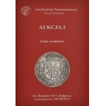 Paweł Niemczyk, Katalog Aukcji nr 2 z listą wynikową