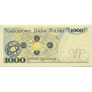 Poland, PRL, M. Copernicus, 1000 gold 1975, AM series, Warsaw, UNC