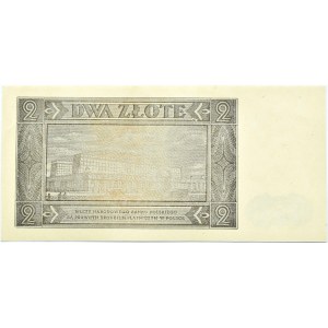 Polska, RP, 2 złote 1948, seria BR, Warszawa, UNC