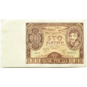 Polen, Zweite Republik Polen, 100 Zloty 1934, CJ-Serie, Warschau, UNC