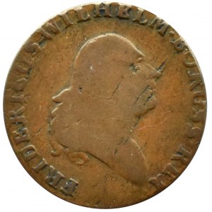 Jižní Prusko, Frederick William, 1 penny 1797 B, Wrocław