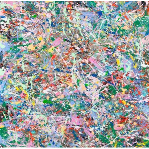 Karolina Treler (ur. 1995), Colorful Chaos 9, 2022