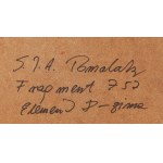 Stanisław Tomalak, Z cyklu 'Pory roku', Fragment 757, 2022