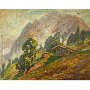 Franciszek WÓJCIK (1903-1984), Mountain Landscape (1949)