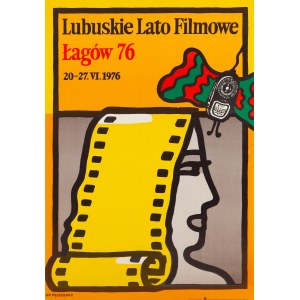 Lubuskie Film Summer. Lagow '76 - proj. Jan MŁODOŻENIEC (1929-2000) , 1976