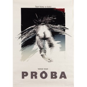 Próba. Teatr Nowy w Łodzi - proj. P. KAWECKI ?, 1987