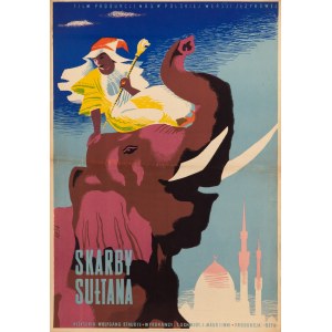 Schätze des Sultans, Entwurf von Adam BOWBELSKI (1903-1968), 1954