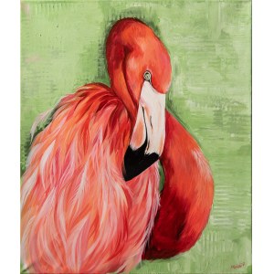 Malanij, Pink flamingo, 2022