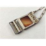Agate necklace, Germany, 1920s/30s.