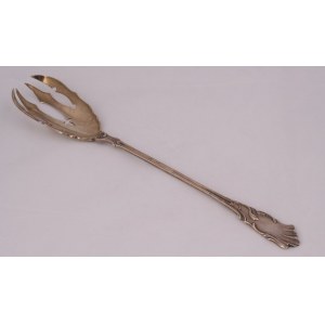 Platter fork, France 19th century.