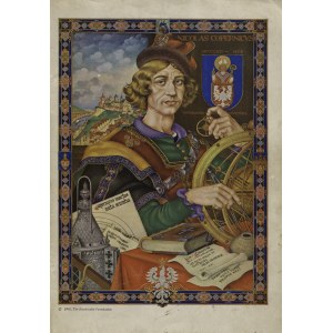 MIERZWA, Stefan Paweł - Nicholas Copernicus, 1543-1943 / by Stephen P. Mizwa. New York 1943...