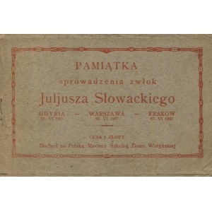 MEMORIAL für die Überführung der sterblichen Überreste von Julius Słowacki ...