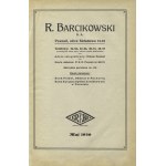 [FARMACJA - katalog] R. Barcikowski S. A. Poznań, ulica Składowa 13-18. [Poznań, R. Barcikowski] maj 1930...