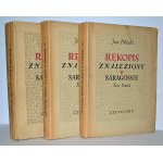 POTOCKI, Jan - Rękopis znaleziony w Saragossie. T. 1-3 / wstęp napisał Marian Toporowski ; ilustr...