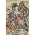 [THEATRE PROGRAM] Jacob Offenbach's Parisian Life : an operetta in five acts....