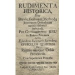 [PODRĘCZNIK do historii i geografii] Dufrene, Maximiliane - Rudimenta Historica Sive Brevis...