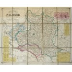ZBIÓR map Karola Borkowskiego (1802-1865) [POLSKA] Karte von dem Königreich Polen, Grossherzogthum Posen...