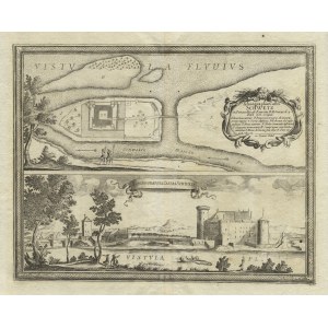 [ŚWIECIE] „Ichnographia Castri Schwetz in Pomerellia ab Exercitu R. M. Sueciae d. 4. Octob: 1655. occupati”...