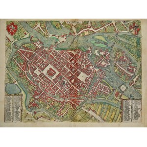[WROCŁAW] Wratislavia. [Georg Braun, Franz Hogenberg. Kolonia 1588]...