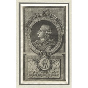 [STANISŁAW August Poniatowski, König von Polen] Prixner, Gotfryd (1746-1819) - Porträt von Stanisław August...