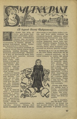 [KALENDARZ] Ilustrowany Kalendarz „Dziennika Bydgoskiego” na Rok 1938. Bydgoszcz, Drukarnia Bydgoska. 23 cm...