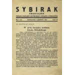 SYBIRAK : organ Zarządu Głównego Związku Sybiraków. Warszawa. R.4, 1937, nr 1 (13). 23 cm...