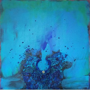 Anna Switalska-Jończyk, Blue Composition, 2022