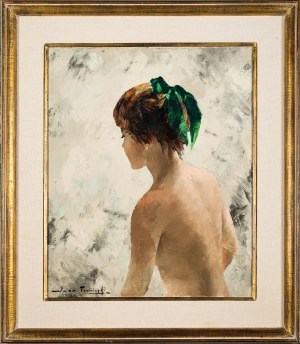 Igor Talvinsky, Girl with green ribbon