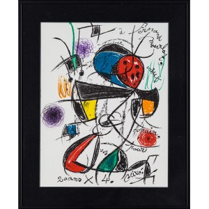 Joan Miró, Originalkomposition für F.M., 1978