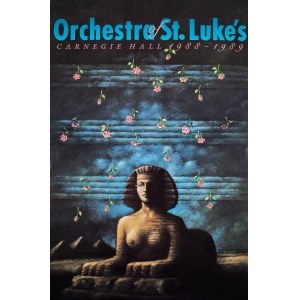 Rafal Olbinski, Orchestra St. Luke's, Carnegie Hall, 1988-1989