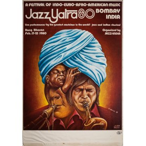 Rafal Olbinski, Jazz Yatra 80 Bombay India, 1980